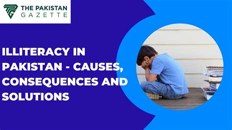 causes of illiteracy in pakistan